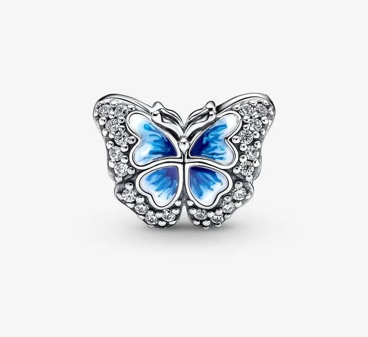 Image du produit Pandora Charm papillon bleu (Émail)