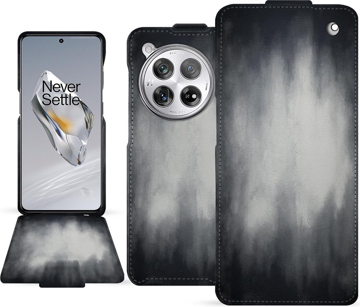Actual product image Noreve Vertical leather shell (OnePlus 12)