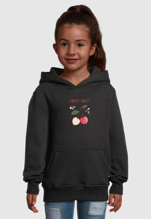 Actual product image Merchcode Kids Cherry Sweet - Basic Hoody - 185243 (122, 128)