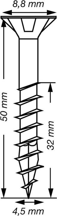Image du produit Spax Tête Multidirectionnelle T-Star Plus T20 Partiellement Filetée Wirox (500 Vis par pièce)