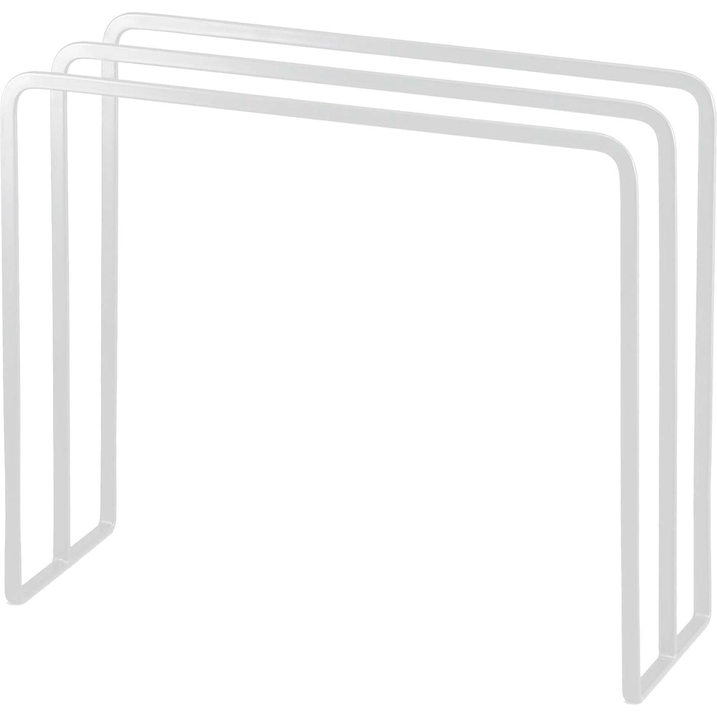 Yamazaki Geschirrtuchhalter TOWER, Scolapiatti, Bianco