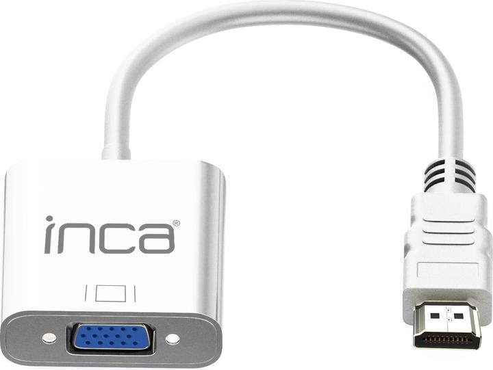 Actual product image Inca Adapter IHTVJ-7 HDMI > VGA St. + USB SK 15Pol. VGA (USB, VGA, 20 cm)