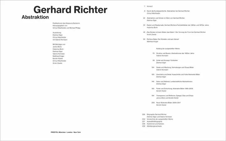 Actual product image Gerhard Richter (German, Michael Philipp, Ortrud Westheider, 2023)