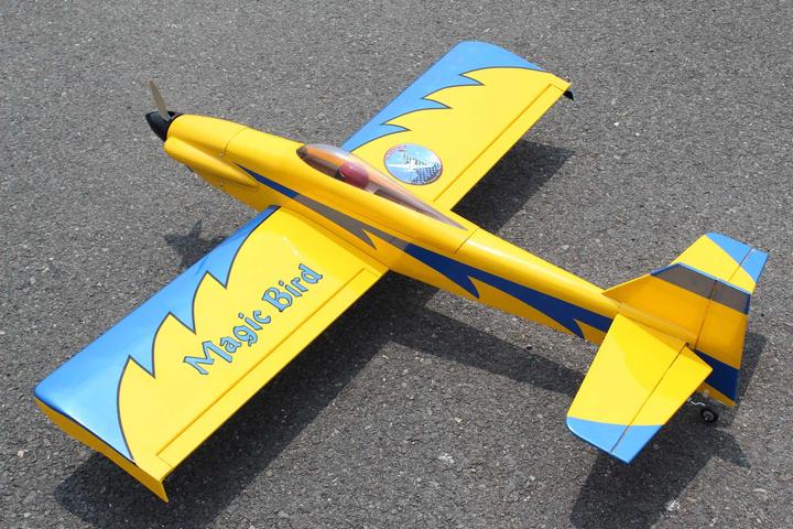 Produktbild Seagull Models SG-Models ) Magic Bird 40e 46" PNP Pylon Racing ARF Modell, mit Dualsky Antrie
