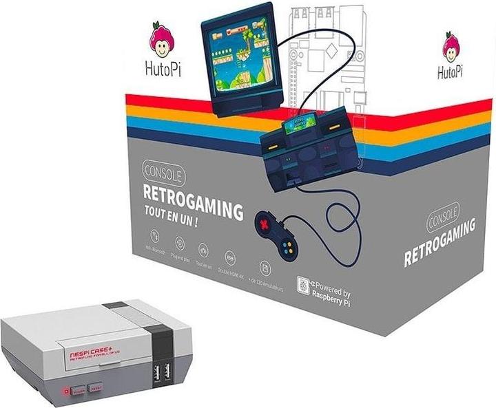 Produktbild No Name Hutopi Retrogaming Console Incl. 2 Contr