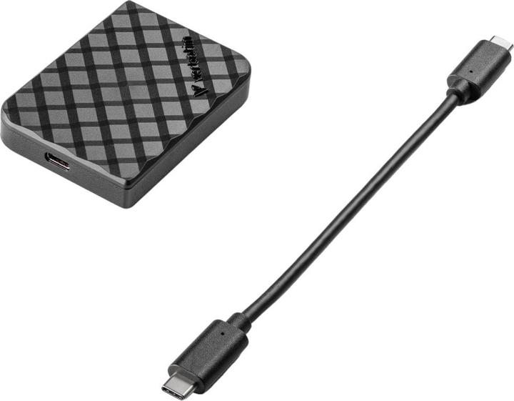 Produktbild Verbatim Disque SSD externe Store'N'Go Mini Diamond USB-C - 2To (Noir) (2 TB)