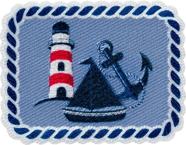 Appliques, Patch, Écusson Thermocollant : Tigre Pirate | Andréa Créative