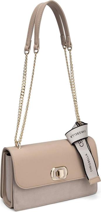 Produktbild Chrisbella Damen Umhängetasche - Modell Aurelia Elite - 100% Polyurethan - 25.0 X 7.0 X 16.0 Cm