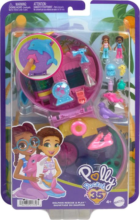 Produktbild Polly Pocket Dolphin Rescue & Play