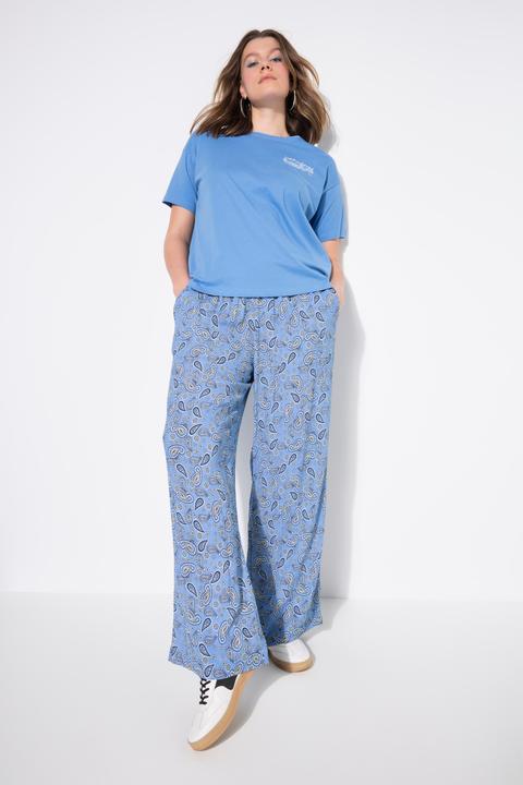 Produktbild Studio Untold Schlupfhose, Wide Legs, Paisley-Print (54)