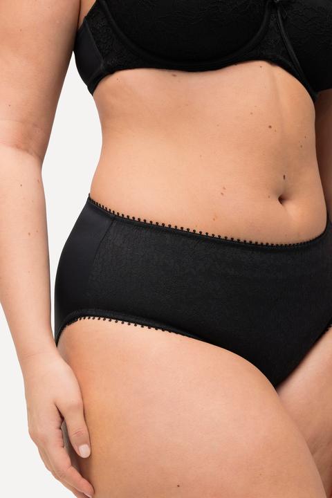 Image du produit Ulla Popken Culotte midi avec motif jacquard (54)