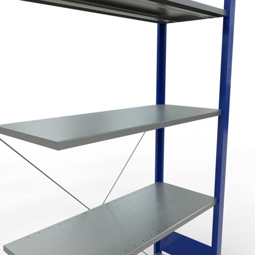 Actual product image Schulte Lagertechnik MULTIplus85 boltless bay system with cross brace