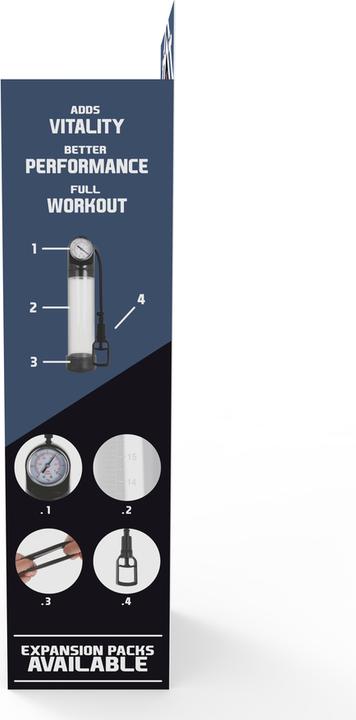 Actual product image Pump Addicted Rx9 Transparent