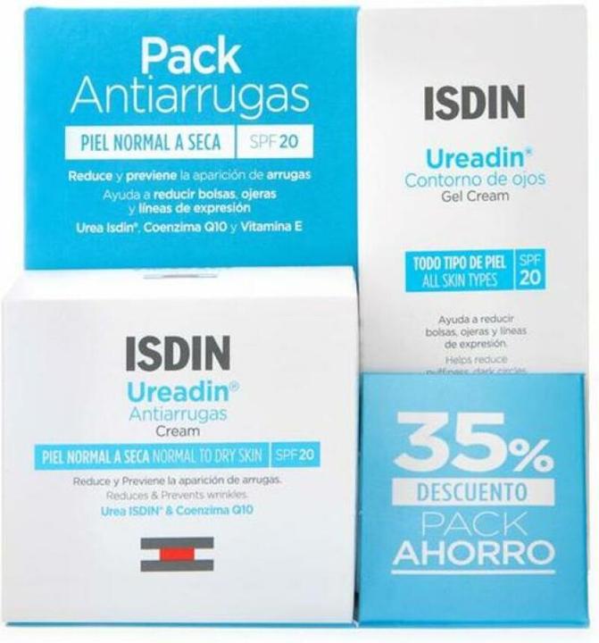Image du produit Isdin Ureadin Antiarrugas Piel Normal Spf20 50ml Set 2 Pieces (Crème pour les yeux, 50 ml)