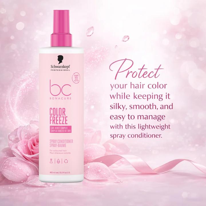 Produktbild Schwarzkopf Professional BC Bonacure Color Freeze Spray Conditioner Care-Boost Complex (400 ml)
