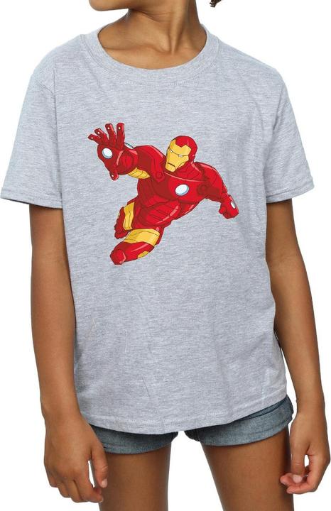 Image du produit - T-shirt IRON MAN SIMPLE - Fille (128)