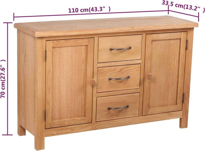 Produktbild vidaXL Sideboard (110 x 110 x 70 cm)