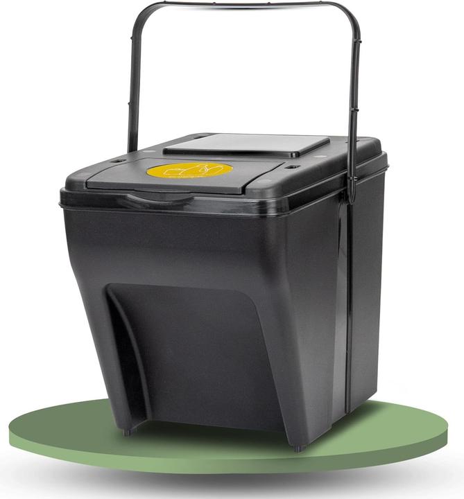 Produktbild Novaliv Mülltrennsystem 25L Mülleimer Trennsystem - Mülleimer 4 Fächer - Mülltrennsysteme stapelbar (25 l)