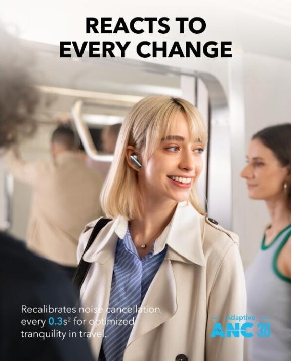 Productafbeelding soundcore Liberty 4 Pro (Actieve ruisonderdrukking, 10 h, Draadloze)