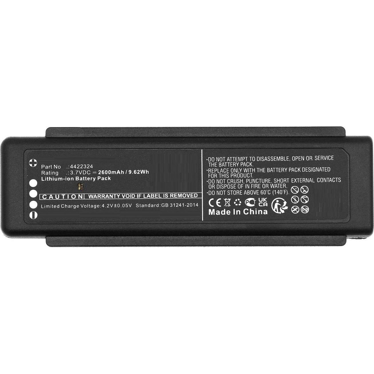 CoreParts Battery 3.7V 2600mAh 9.62Wh (2600 mAh), Notebook Akku