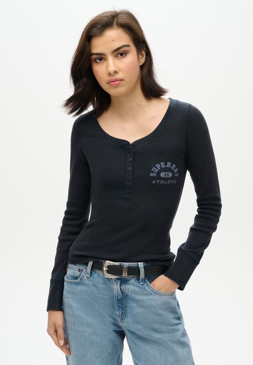 Produktbild Superdry Athletic Button-down-Langarmoberteil