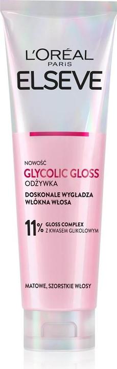 Actual product image L'Oréal Paris L'Oreal Elseve Glycolic Gloss Rebuilding Conditioner For Shiny Hair For Women 150Ml (150 ml)