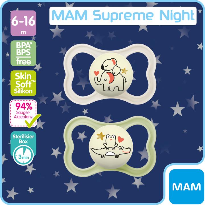 Image du produit MAM Supreme Night (2 x, 6 - 16 M.)