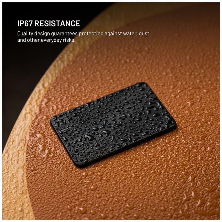 Actual product image Fixed MiCard Pro with Find My and Find Hub support, black (Android, Apple, iOS)