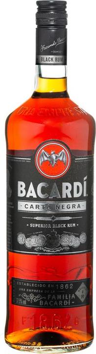Produktbild Bacardi Carta Negra brauner Rum Bahamas