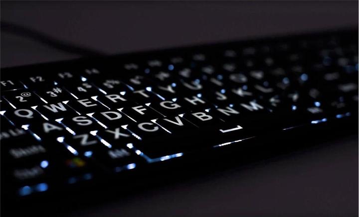 Immagine prodotto Logickeyboard XL-Print Astra2 BL Tastiera dt. (PC) (DE, Cablato)