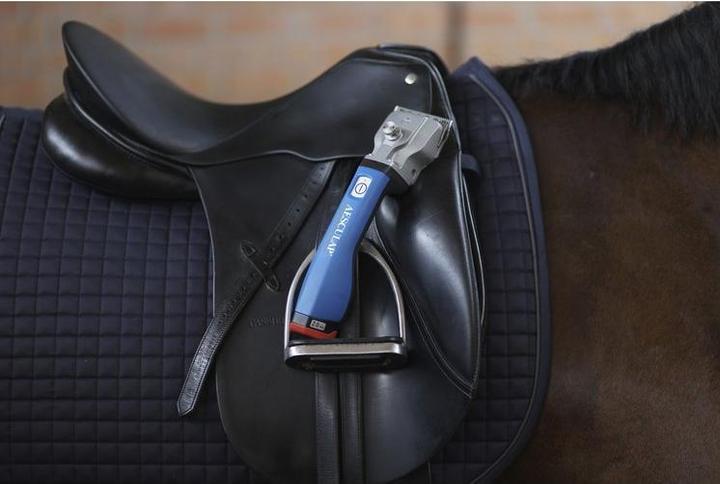 Actual product image Kerbl GT654-BL Bonum Aesculap cordless clipper for horse Including 1 battery, blue, 29.5cm x 7.5 (Vault)