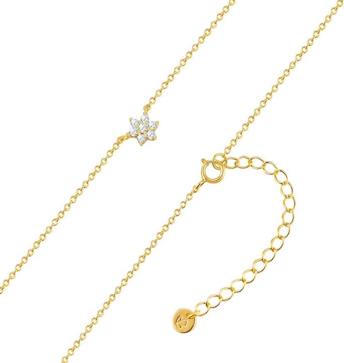 Actual product image Glanzstücke München Ladies necklace star sterling silver - 34476 (Sterling Silver, 40 - 45 cm)