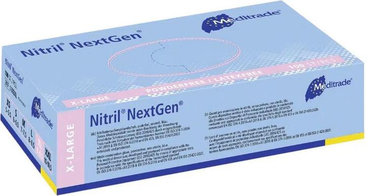 Actual product image Meditrade Nitril-Einweghandschuhe NextGen (XL)
