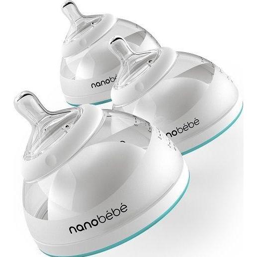 Nanobebe, Milchpumpe, Futter-/Aufbewahrungsflasche