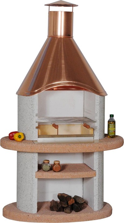 Wellfire Caminetto per barbecue Duna Colora, rame