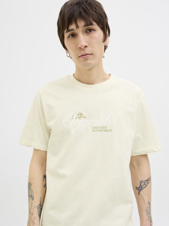 Actual product image Jack & Jones Gedruckt Rundhalsausschnitt T-shirt T-shirt (S)