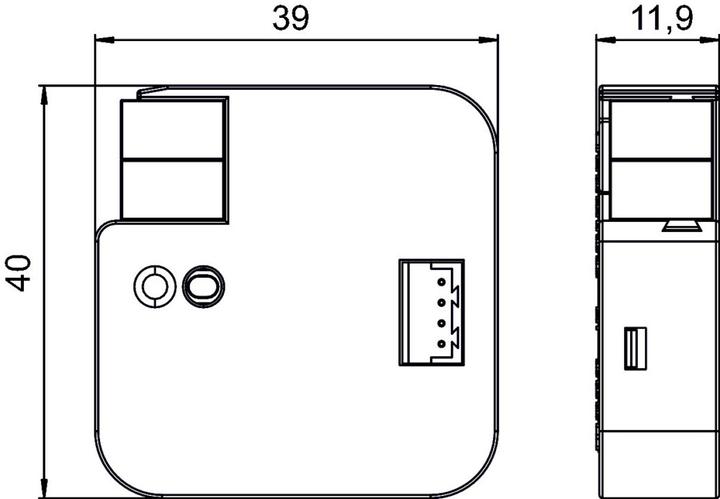 Actual product image Theben Ac Ir1 Knx
