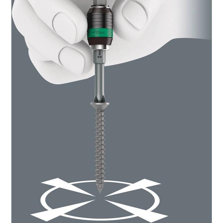 Actual product image Wera 826 T Kraftform Turbo (1/4")