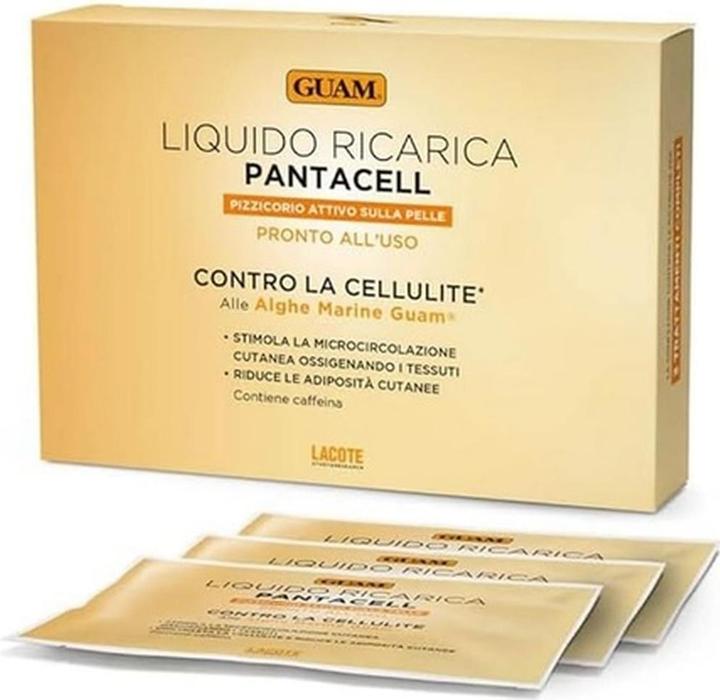 Guam Pantacell Liquid Refill Intensiv mit Seetang Totes Meer Koffein Anti-Cellulite-Komplex