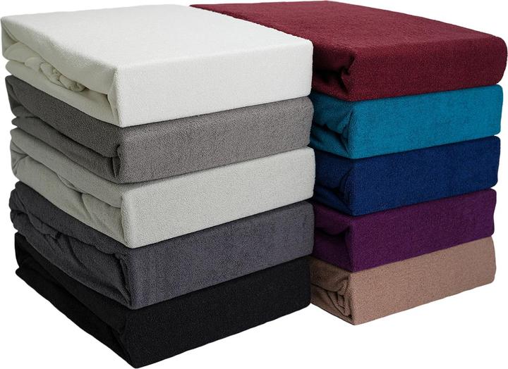 Image du produit Casativo Drap-housse éponge grande taille (180 x 200 cm)