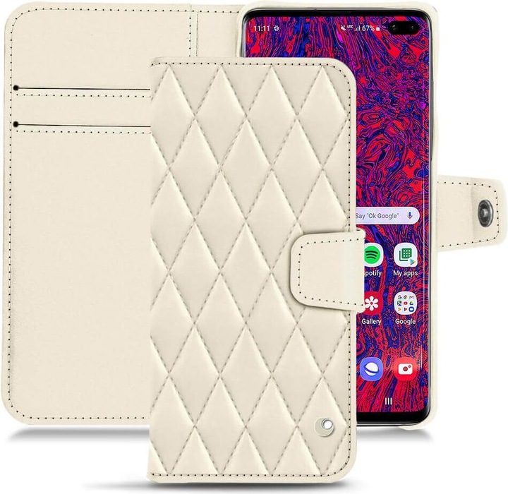 Actual product image Noreve Leather case wallet (Samsung Galaxy S10+)