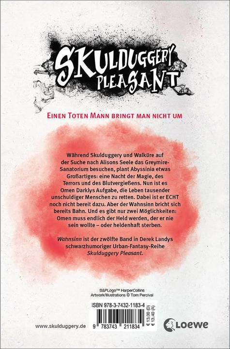 Produktbild Skulduggery Pleasant (Band 12) - Wahnsinn (Deutsch, Derek Landy, 2022)