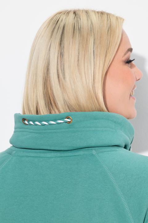 Produktbild Ulla Popken Sweatkleid, Stehkragen, Langarm, Taschen (50, 52)