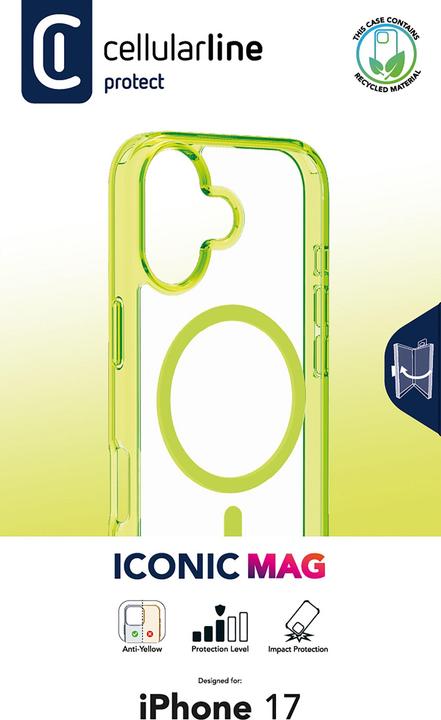 Productafbeelding Cellularline Iconic MAG MagSafe Case (Apple iPhone 17)