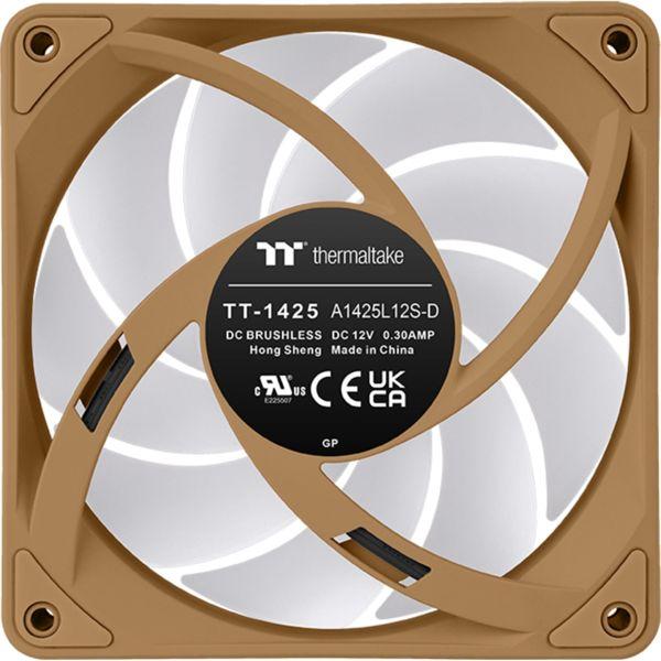 Image du produit Thermaltake TT CT140 EX ARGB Sync PC Cooling Fan 3 Pack Gravel Sand (140 mm, 3 x)