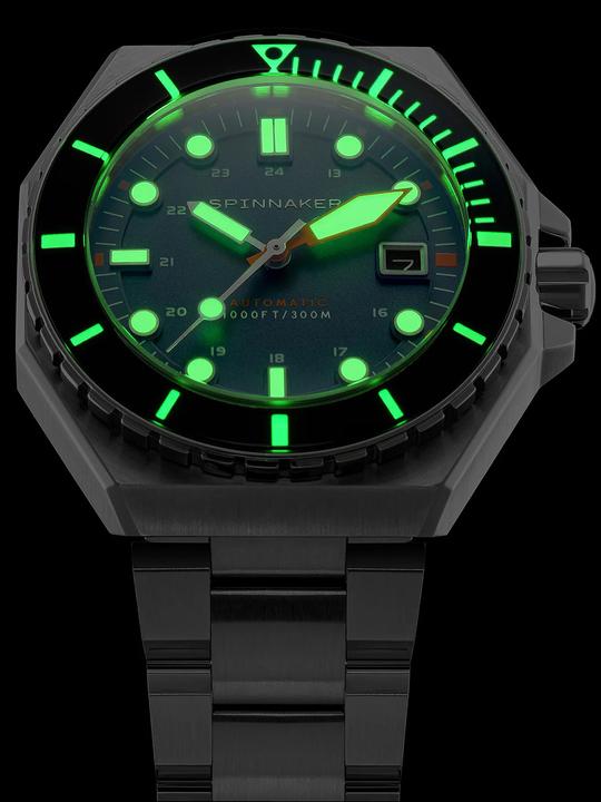 Produktbild Spinnaker SP-5081-DD Dumas Automatik Herrenuhr 44mm 30ATM (Taucheruhr, 44 mm)
