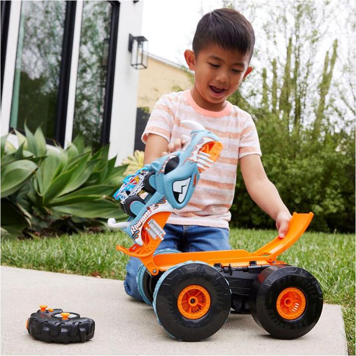 Actual product image Hot Wheels R/C MT Transforming Rhinomite