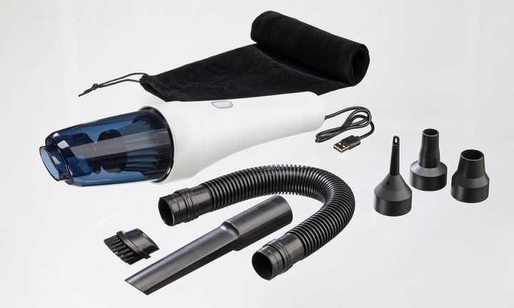 Westfalia Akku Zyklon Handsauger Home & Car 12Volt, 9-teilig, Saug- und Blasfunktion