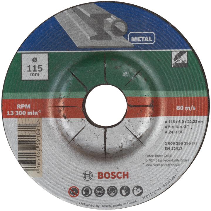 Produktbild Bosch Zubehör Schruppscheibe gekröpft, Metall D= 115 mm