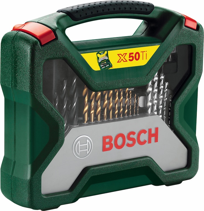 Image du produit Bosch Zubehör X - Perceuse en titane - et jeu de mèches 50 pièces (1,5 mm, 2 mm, 2,5 mm, 3 mm, 3,5 mm, 4 mm, 4,5 mm, 5 mm, 5,5 mm, 6 mm, 6,5 mm, 7 mm, 8 mm, 10 mm, 16 mm, 22 mm)